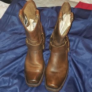 Frye harness western boots